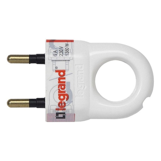 Вилка 2К Legrand Helium 050162 Фото № 1